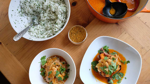 Butter Chicken with Curry in a Hurry