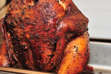 Beer Can Smoked Chicken