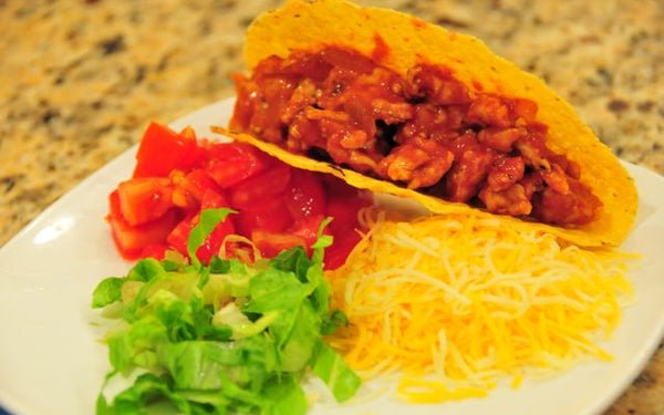 Mexican in a Minute Turkey Tacos