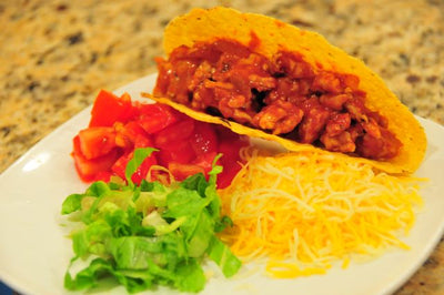Mexican in a Minute Turkey Tacos