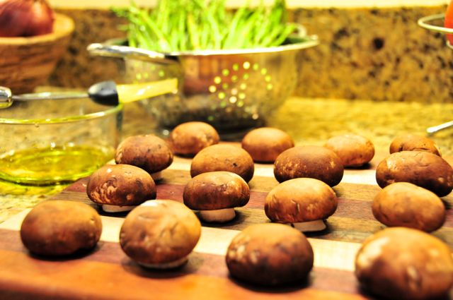 Smoked Mushrooms