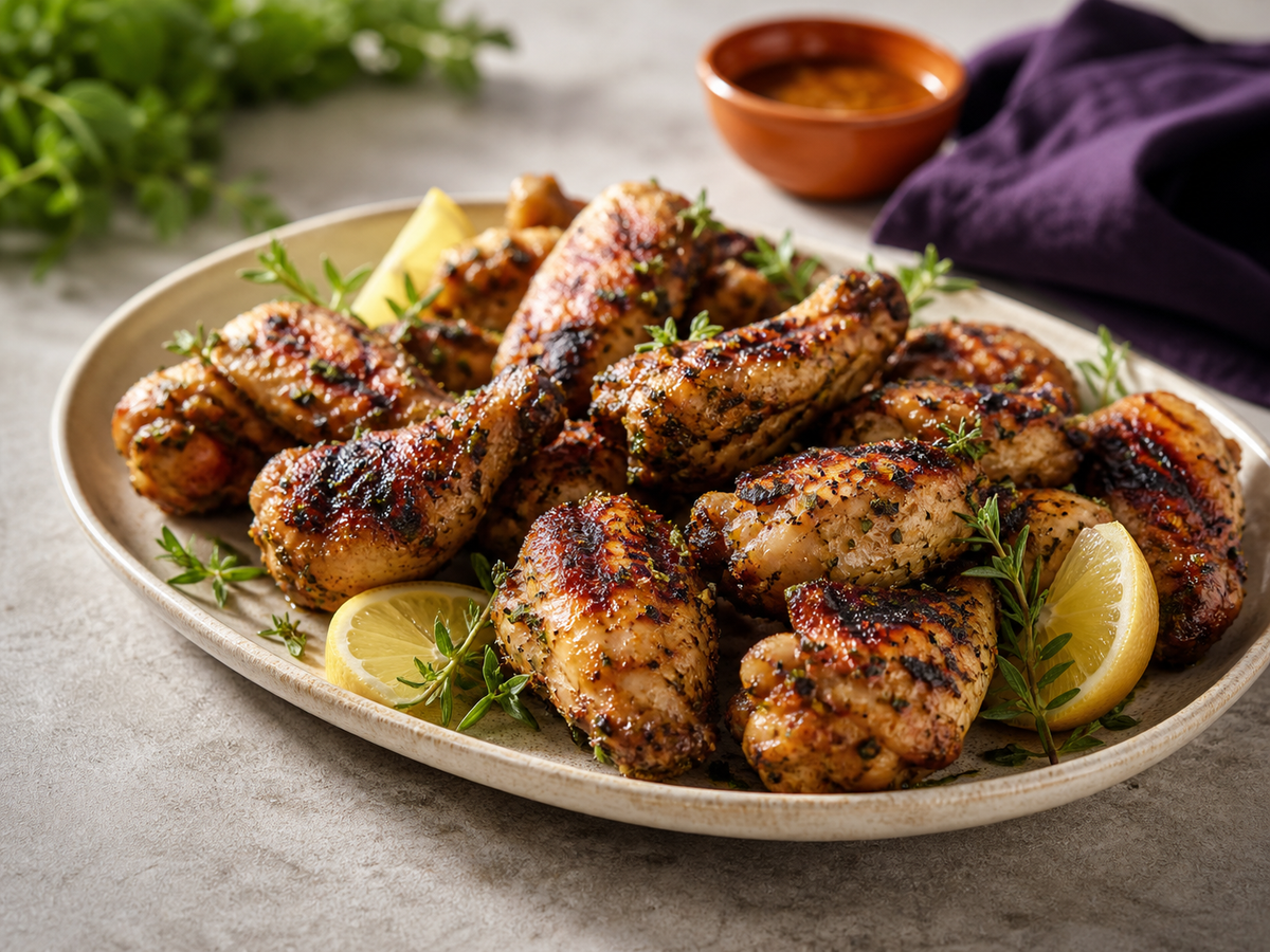 Best Grilled Chicken Wings Ever