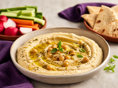 Hummus with Mediterranean Magic