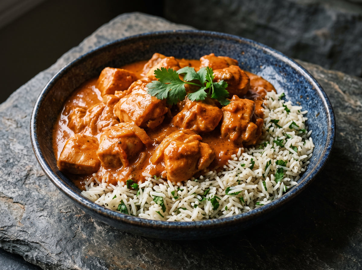 Butter Chicken with Curry in a Hurry