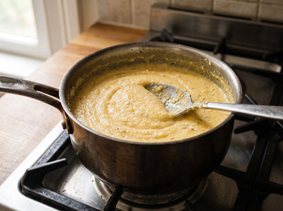 Creamy Polenta With Ricotta and Parmesan