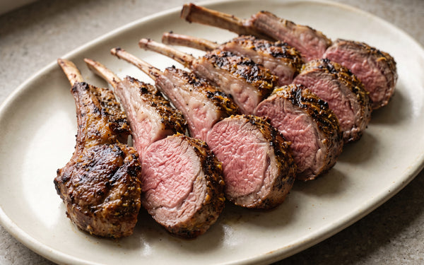 Go Greek Grilled Rack of Lamb