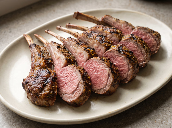 Go Greek Grilled Rack of Lamb