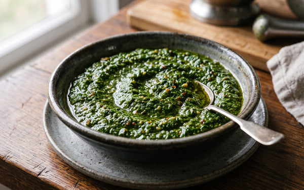 Jalapeño and Cilantro Pesto with Smokin' Chipotle