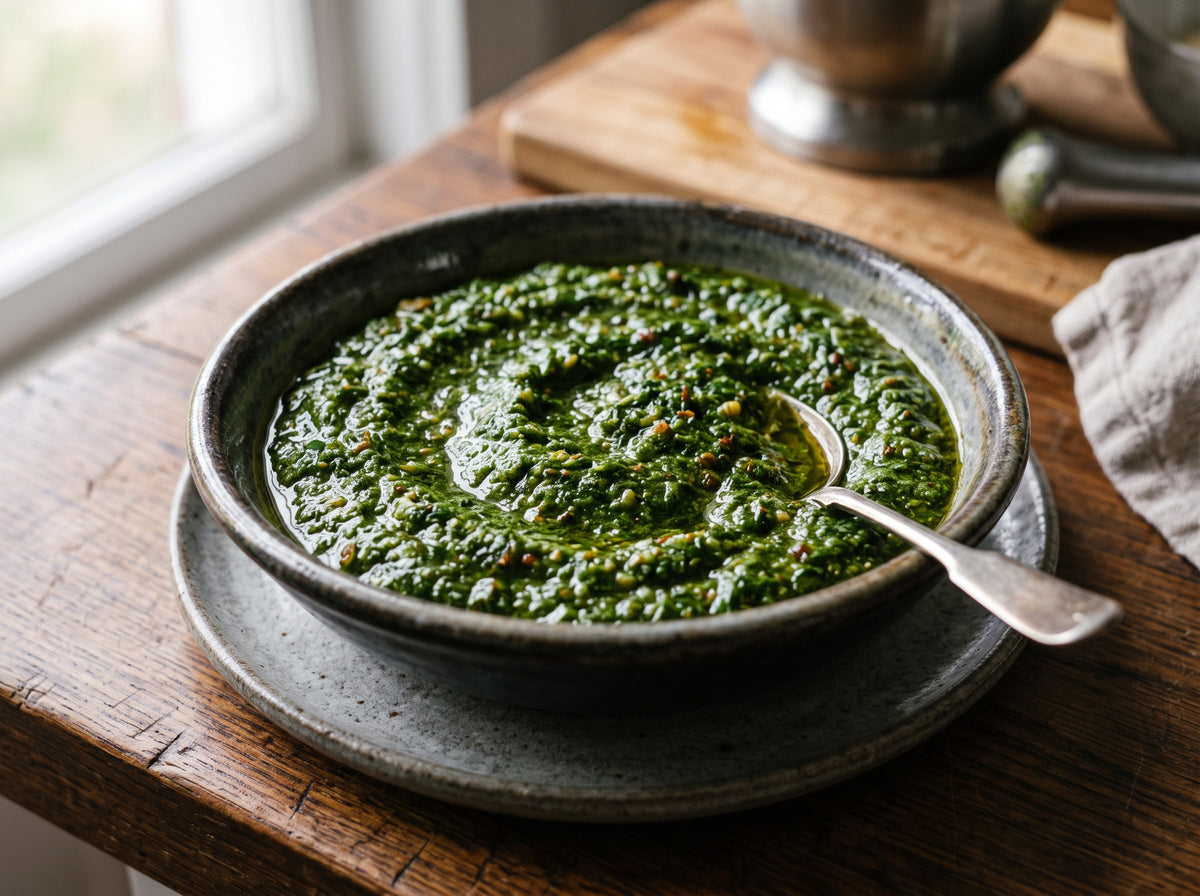 Jalapeño and Cilantro Pesto with Smokin' Chipotle