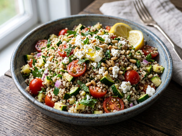 Quinoa Salad with Zucchini