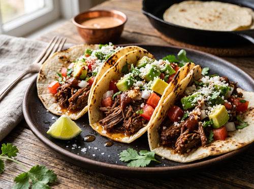 Shredded Beef Street Tacos
