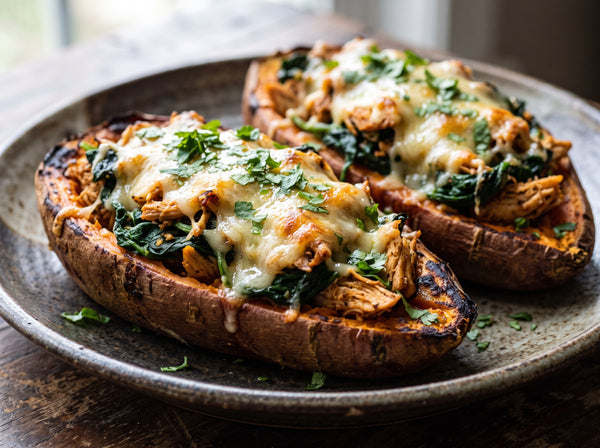 Sweet Potato Skins with Smokin' Chipotle