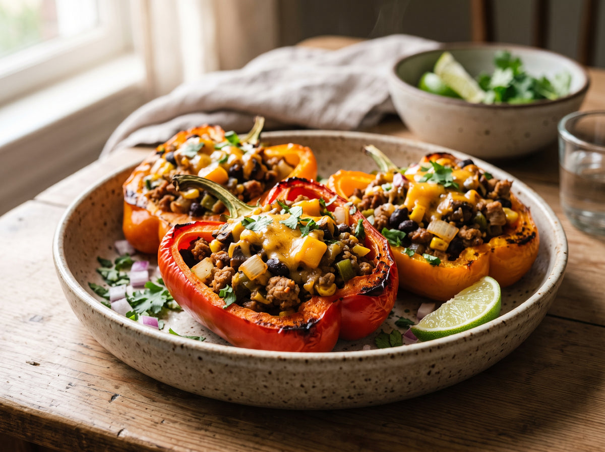 Turkey Stuffed Peppers